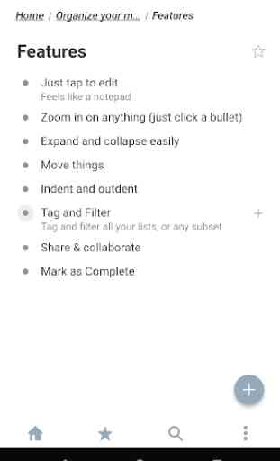 WorkFlowy - Notes, Lists, Outlines 2