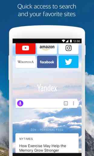 Yandex Browser (alpha) 1