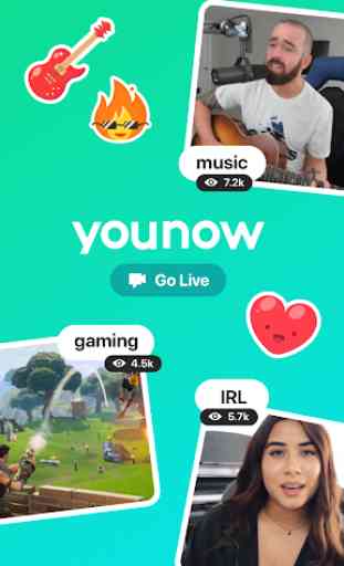 YouNow: Live Stream Video Chat - Go Live! 1