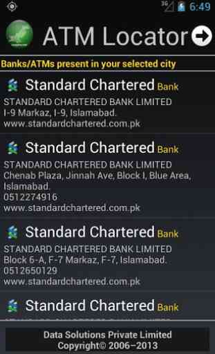 ATM Locator Pakistan 4
