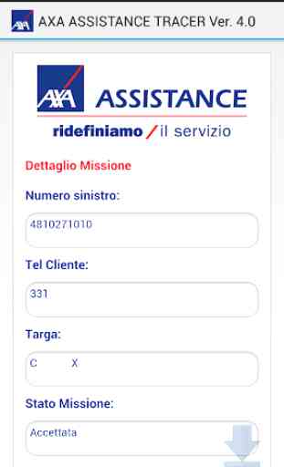 Axa Assistance Tracer Mobile 3