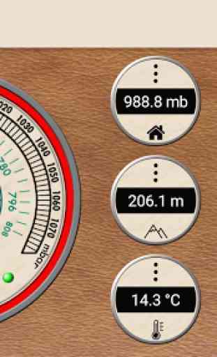 Barometro - Altimetro e info meteorologiche 1