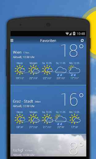 bergfex/Wetter App - Prognosen Regenradar & Webcam 1