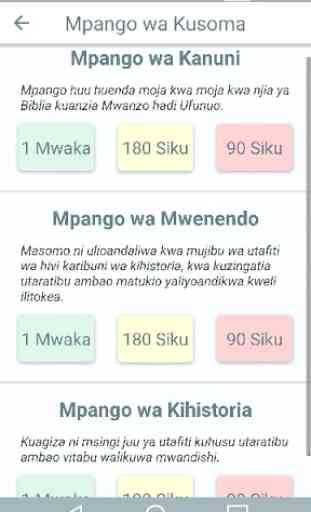 Biblia Takatifu - Swahili Bible (Kiswahili) 3