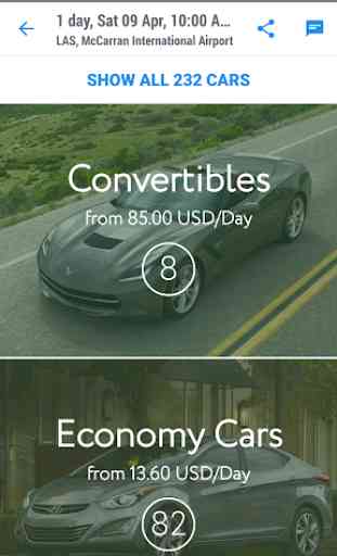 CarzUP - car rental app 2