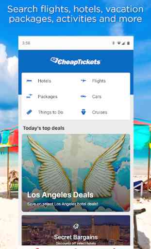 CheapTickets – Hotels, Flights & Travel Deals 1