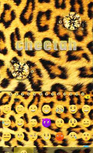 Cheetah Tema Tastiera 2