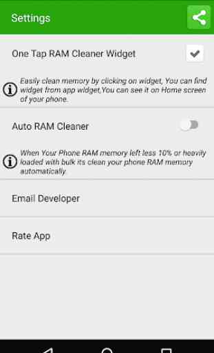 Clean RAM Memory 3