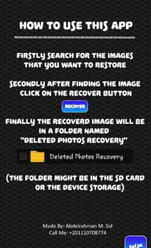 Deleted Photo Recovery 3