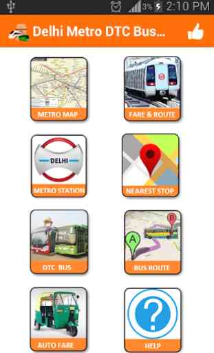 Delhi Metro Map,Fare, Route , DTC Bus Number Guide 1