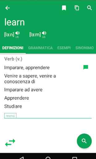 Dizionario Inglese Italiano - Erudite 3