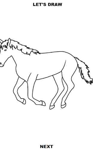 How to Draw Horses 4