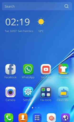 Il tema per Samsung Galaxy J5 1