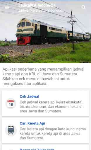 JadwalKA Kereta Api Indonesia 1