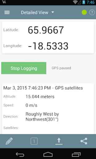 Logger GPS per Android 3