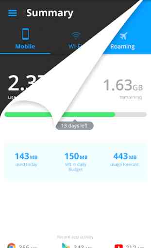My Data Manager - Data Usage 1