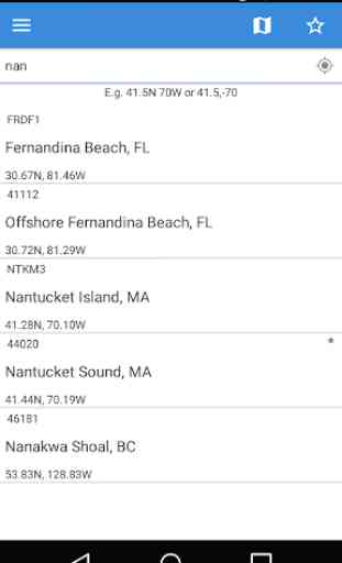 NOAA Buoys Live Marine Weather 3