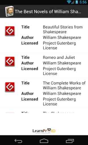 Novels of William Shakespeare 2