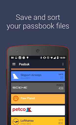 Pasbuk - Grab and go with your passbook passes 1