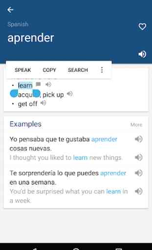 Spanish English Dictionary & Translator Free 1