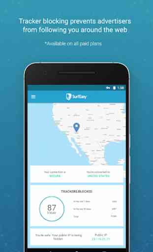 SurfEasy Secure Android VPN 2