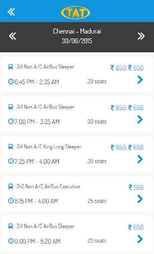 Thirumal Alagu Travels (TAT) - Bus ticket booking 4