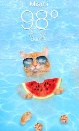 Weather Kitty - Forecast, Radar & Cat Pictures 2