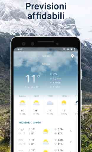 WeatherPro: previsioni, radar e widget 2