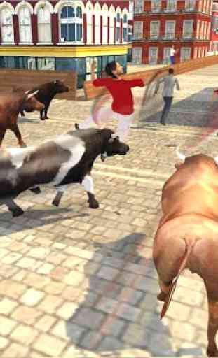 Angry Bull Escape Simulator 3D 3
