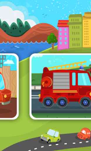 Auto Camion per Bambini Puzzle 4