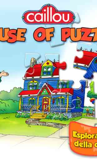 Casa dei puzzle di Caillou 1