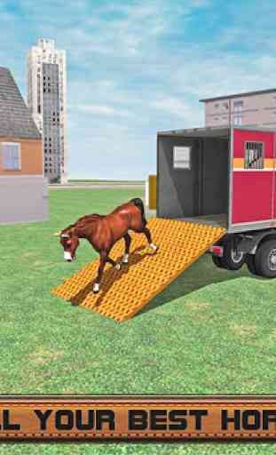 cavallo stunt camion trasport 4