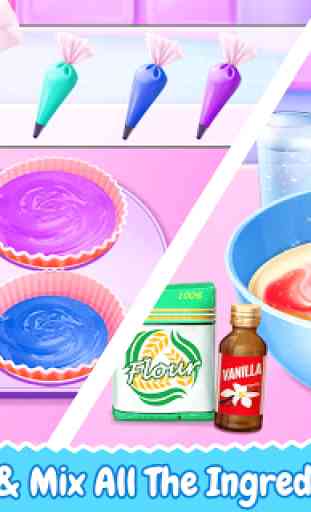 Cupcake Maker! Rainbow Chef 2