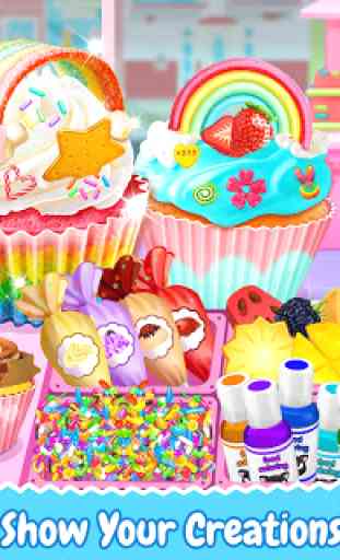 Cupcake Maker! Rainbow Chef 4