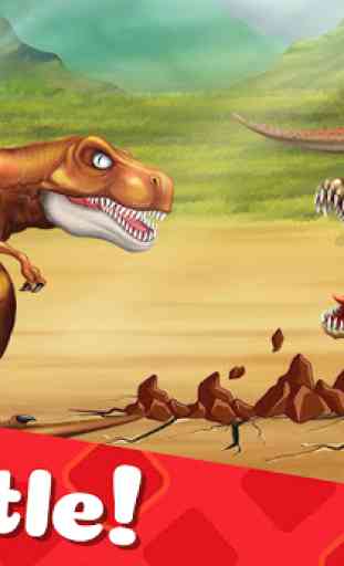 DINO WORLD - Jurassic dinosaur game 2