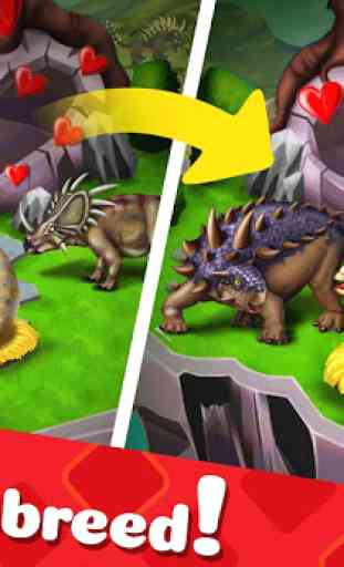 DINO WORLD - Jurassic dinosaur game 3