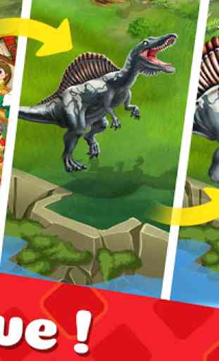 DINO WORLD - Jurassic dinosaur game 4