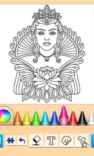 Disegni da colorare Mandala 3