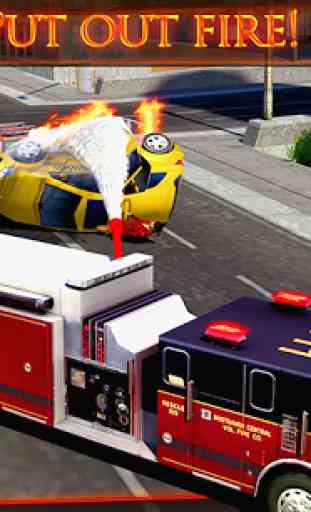 Fire Truck Emergency Rescue 3D 4