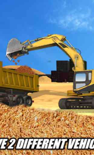 Heavy Escavatore Crane 1