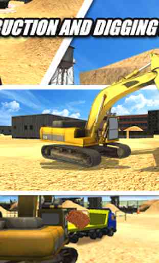 Heavy Escavatore Crane 2