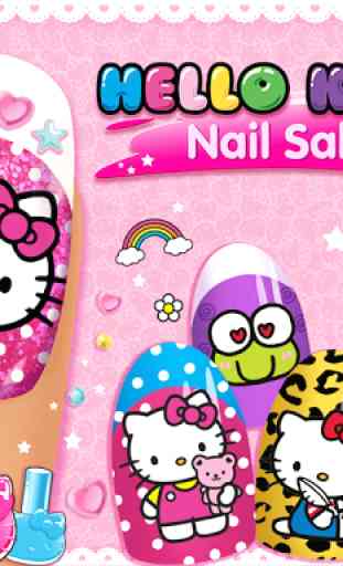 Hello Kitty salone per unghie 1