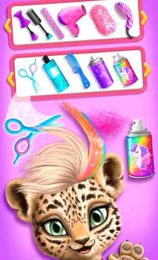 Jungle Animal Hair Salon - Wild Style Makeovers 3