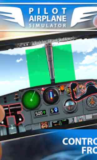 Pilota Aereo simulatore 3D 1