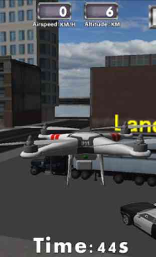 Polizia Drone Flight Simulator 4
