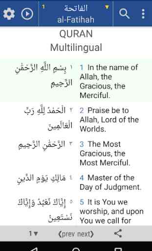 Quran. 44 Languages Text Audio 1