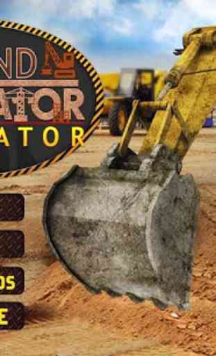 Sabbia Escavatore simulatore3D 4