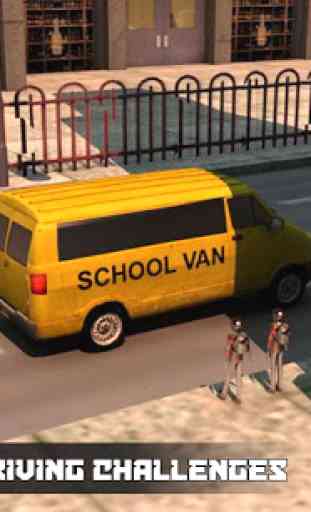 Scuola Van driver Simulator 3D 2