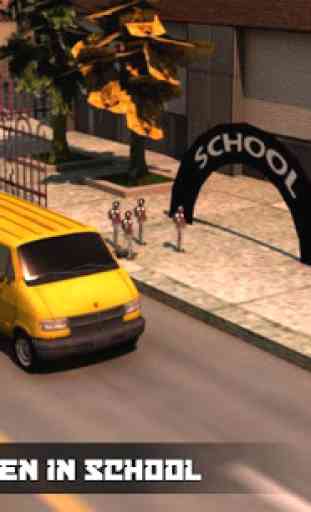 Scuola Van driver Simulator 3D 4