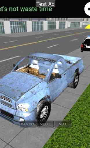 Simulazione di guida nel City 3D 3